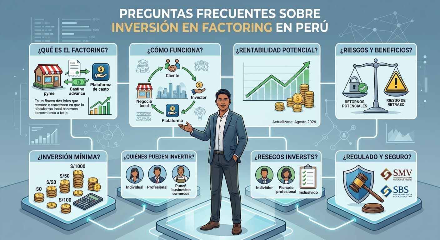 Preguntas Frecuentes sobre Inversión en Factoring en Perú