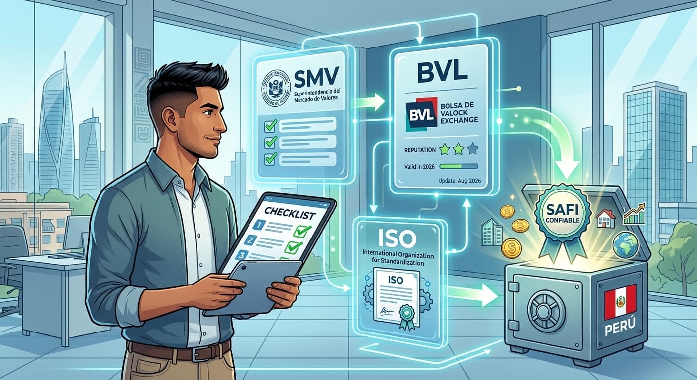 Cómo Elegir una SAFI Confiable en Perú: Checklist SMV, BVL e ISO